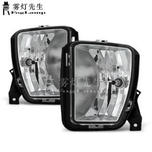 LED Fog Lights Bumper Driving Fog Lamp Assembly for Dodge RAM 1500 2013-2018 68104821AC Silver