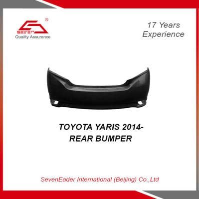 High Quality Auto Car Spare Parts Rear Bumper for Toyota Yaris 2014-