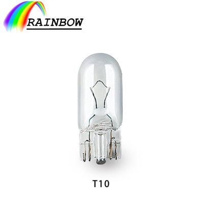 T10 12V 5W Halogen Wedges Signal Lamp Super White Instrument Light Reading Light Clearance Lamp