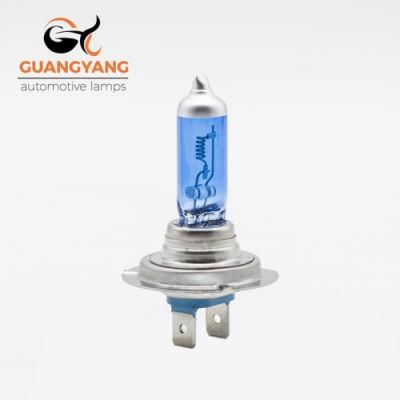 High Quality H7 24V 100W Super White Halogen Bulb Blue Color Headlight