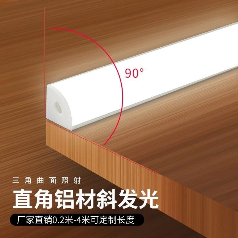 3 Years Warranty 12V LED Cabinet Supper Slim Linear Bar Light Corner Mounted Customized Kitchen Cabinet Light