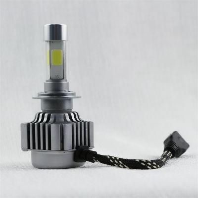 LED Car Headlight Bulbs 48W 6000K Wholesale Automotive Parts Automobile Lamp LED Headlight