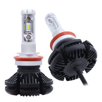 LED Lights for Cars 6000lumen 50W 12V DC LED Car Hedlight X3