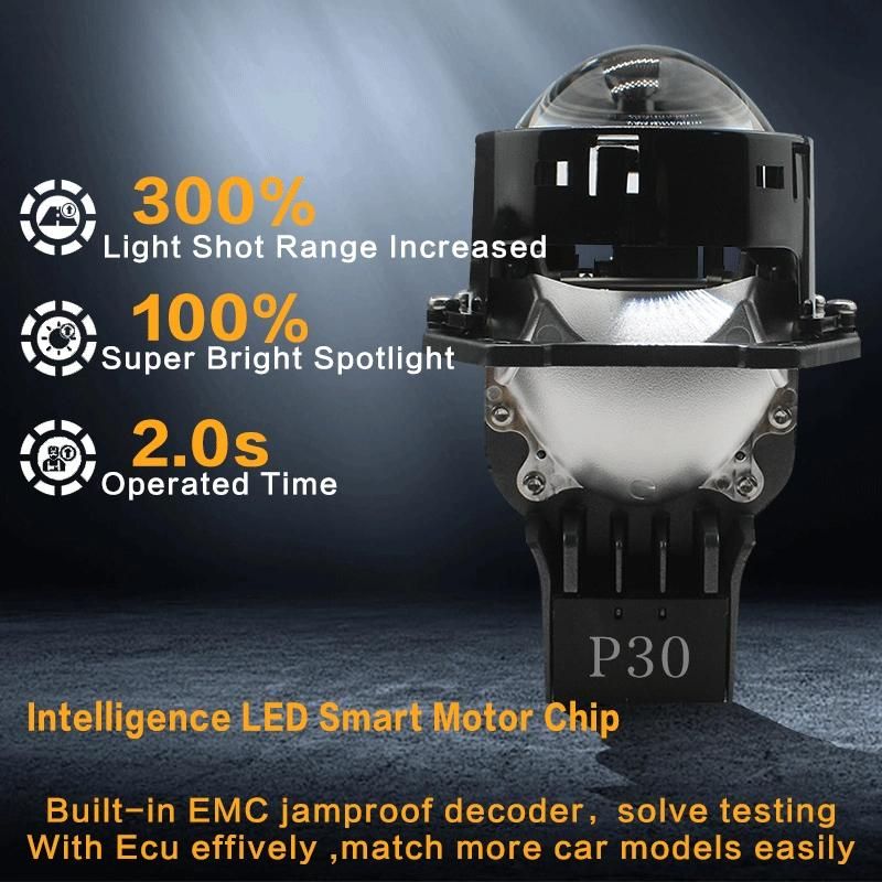 130W LED Bi Projector Light Apply Motorcycle, Automotive and Cars