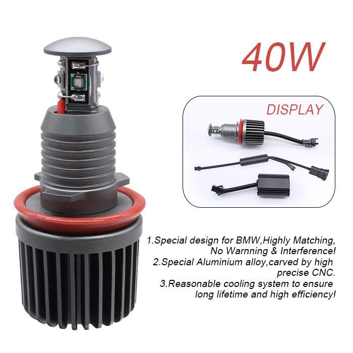 Lightech 8000K H8 40W Headlight with Angle Vision