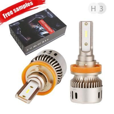 Auto Lighting Halogen Replacement 6500lumen 6000K H1 LED Headlight