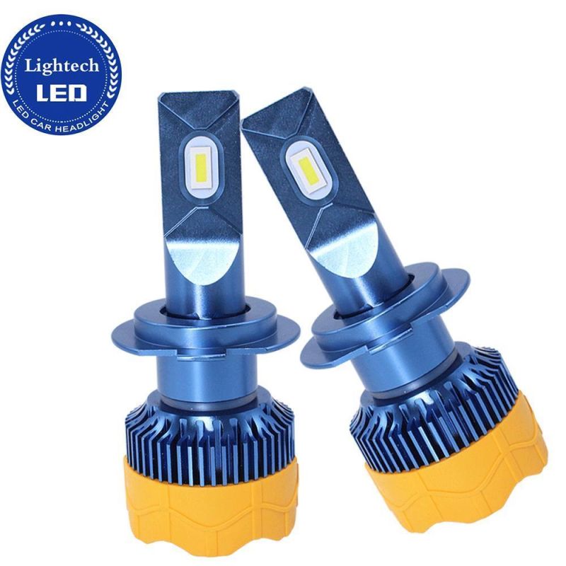 Lightech Wholesale LED Headlight Bulb Gt7 H1 H3 H11 9005 9006 880/881 H7 9012 5202 LED Auto Lights 6000lumen 12V DC Powerful LED Headlight