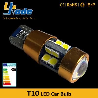 SMD 3030 Yellow Automotive Lighting T10 Wedge LED Lights