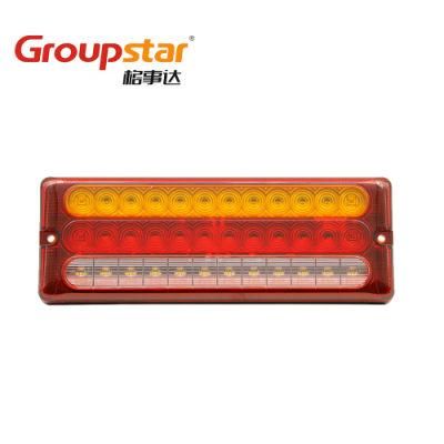 Tail Lamp Rectangle LED Trailer Light Turn Indicator Stop Tail Reverse Combination Tail Lamp Truck