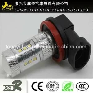 15W LED Car Light Auto Fog Lamp Headlight with H1/H3/H4/H7/H8/H9/H10/H11 Light Socket CREE Xbd Core