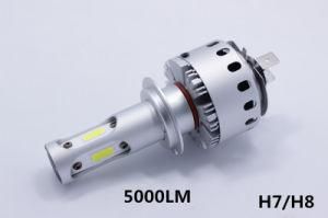 Western Market Hot Auto LED Headlight 5000lm H7