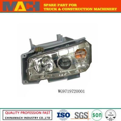 Price List HOWO Truck Cabin Parts Head Lamp R Wg9719720001