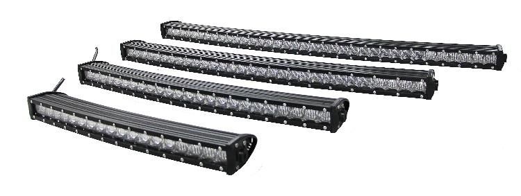 30W 60W 100W 180W 240W 5D LED Light Bar for SUV ATV Tractor Boat Trucks Excavator Offroad Single Row 7.5 21 50" Bar Light