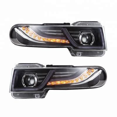 Toyota Fj Cruiser Car LED Headlight Lamp 2007-up LED Headlight with Grille