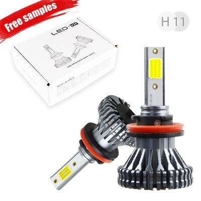 Super Bright High Power 2500lm Head Lamp Bulb 6500K H7 Auto LED Headlight Kit