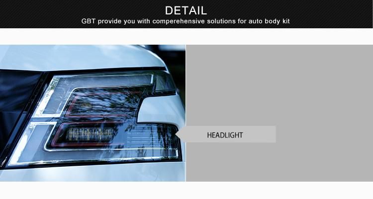 Gbt Car Accessories Headlamps Headlights Fitted Year 2020-on for Nissan Patrol Y62 Rss Model