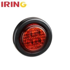 Waterproof LED Red Round Clearance Stop Light for Truck Trailer with DOT (LCL0020R)