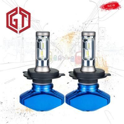 All in One 25W Blue S1 H7 Car LED Headlight 4000lm Auto Bulbs LED Headlight Kits for 6500K LED Headlamp Front Light