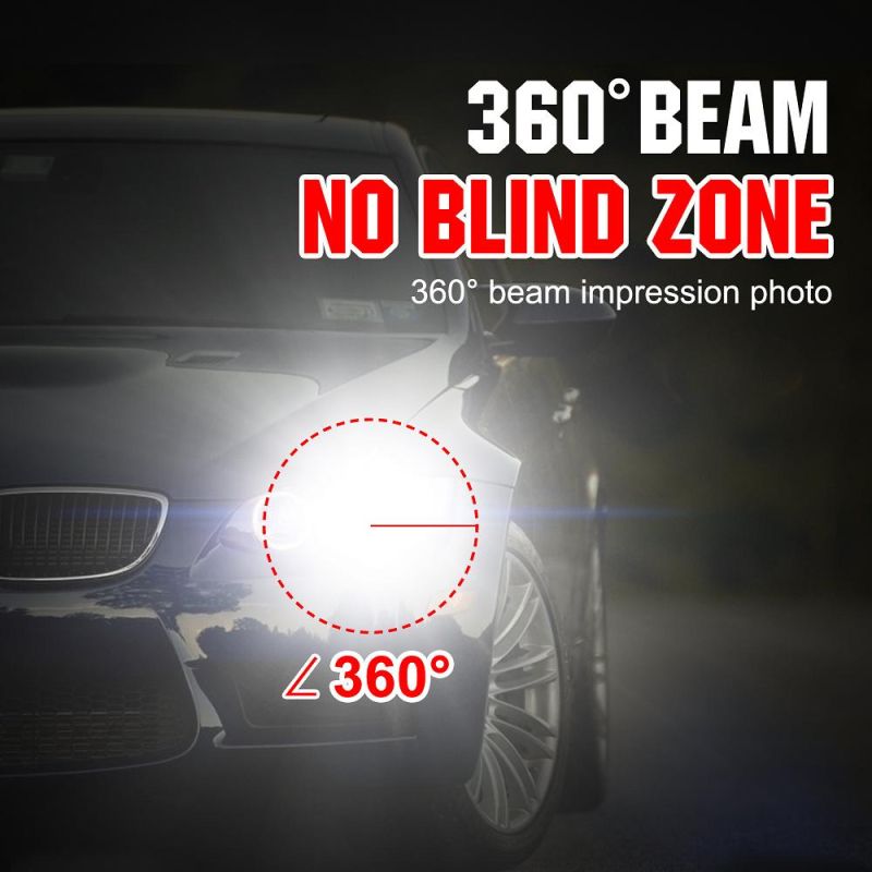 Wholesale Cheap 9004 Hb1 S2 LED Headlight Kit Three Sides 72W 8000lm