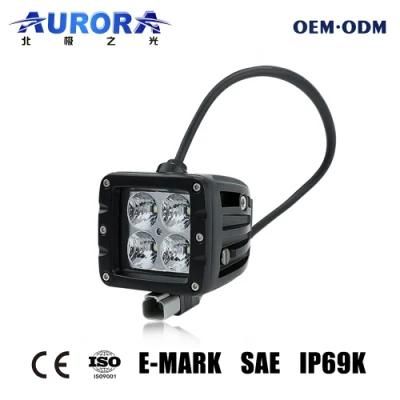 Super Bright Square Motorcycle 3 Inch LED Flood Work Lamp
