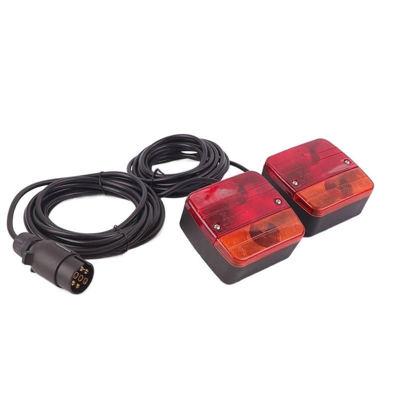 Rear Magnetic Trailer Lights with Cable