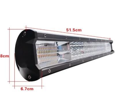 Amber White Red Blue LED Strobe Flashing Warning Light Bar