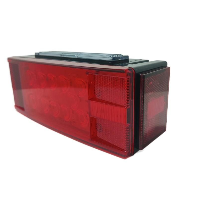 12LED Low Profile Submersible Rectangle Trailer Light