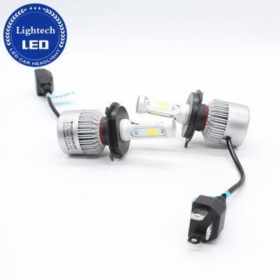 Wholesale Auto Parts H4 Hi/Low 4000lm S2 Kit 36W Car COB LED Headlights