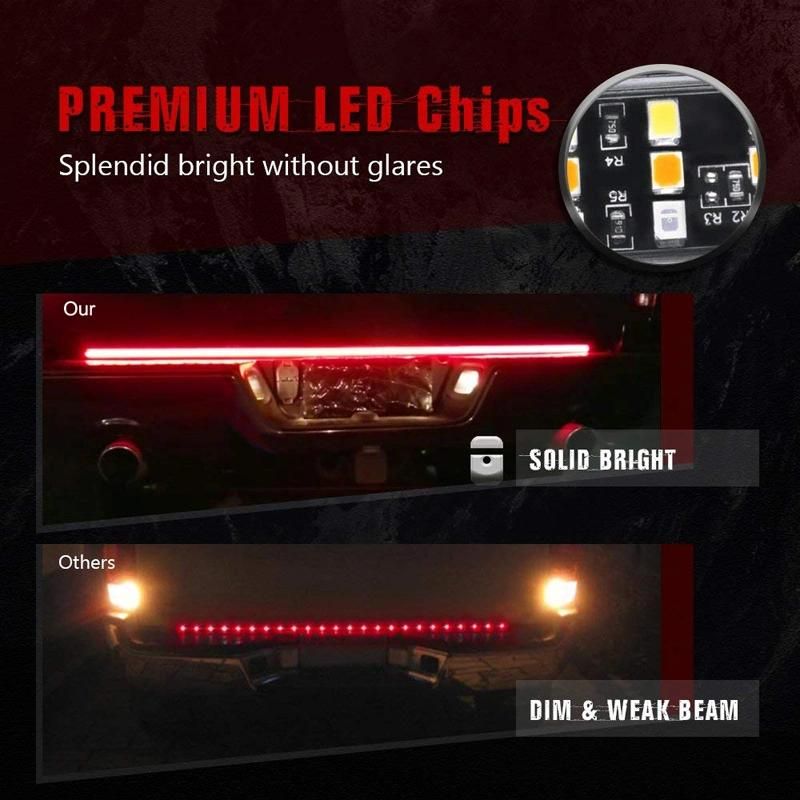 Flexible LED Tailgate Light Bar for Pickup Truck Cars