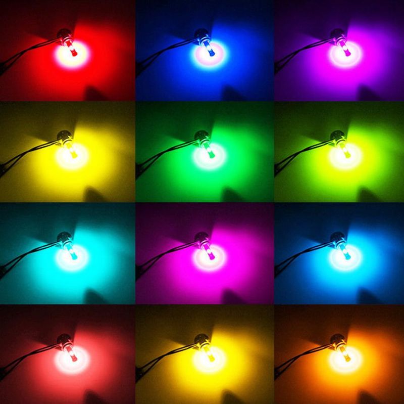 High Quality 12V 40W APP Control Bluetooth 7 Colors RGB LED Headlight Bulb H4 H7 H11 LED Car Light