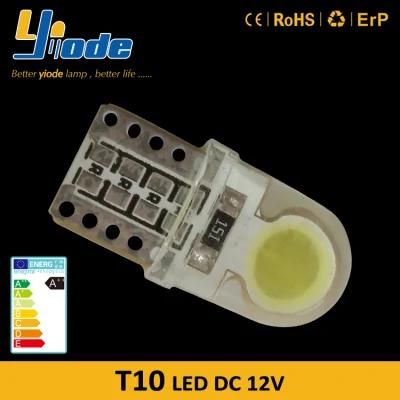 COB 1W 24V Color T10 6000K LED Bulbs 12V Car Lamp