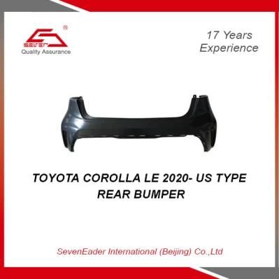 High Quality Auto Car Spare Parts Front Bumper for Toyota Corolla Le 2020- Us Type