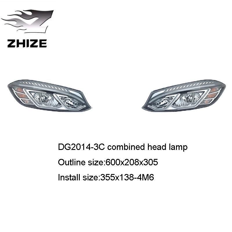 Chinese High Quality D G 2014-3 C Combined Head Lamp of D O N G G a N G