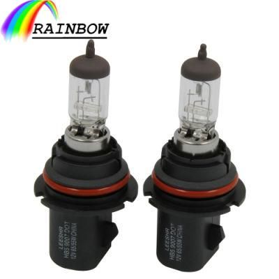 12V 100/80W Hb5 9007 Super White Car Dark Blue Glass Halogen Lamps Automotive Bulbs Headlights