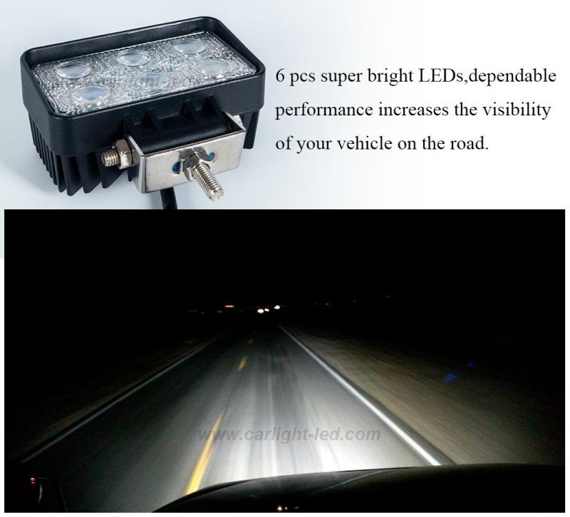 Waterproof High Light Intensity LED Vehicle Headlamp Work Lamp (GF-006Z03B)