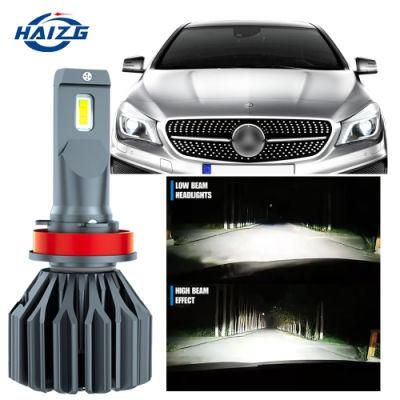 Haizg High Quality LED Headlight 55W H4 H7 H8 H11 9005 9006 LED Headlight H11