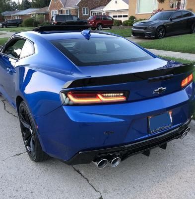 Car Lamp Factory for Camaro Ss 2016-2018 Full-LED Taillights with LED Sequential Turn Signals Plug and Play