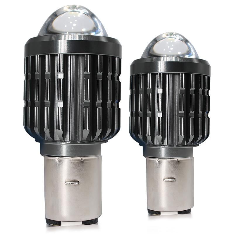 Lightechauto H6 12V LED Work Lights with Motorcycle LED Headlights Scooter Lamp