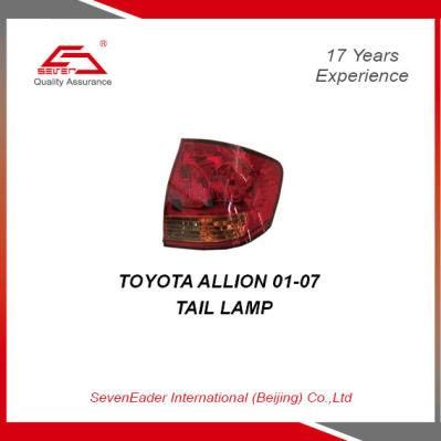 High Quality Auto Car Tail Lamp for Toyota Allion 01-07