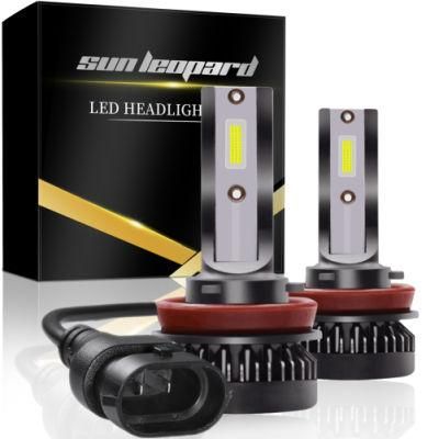G50 2 PCS Car Headlights Mini Light H7 LED Bulb H1 H7 H8 H9 H11 Headlight Kit 9005 Hb3 9006 Hb4 Car 12V LED Lamp 75W 8000lm