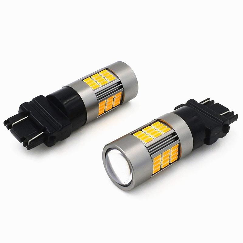 LED Car Light 3157 3156 Yellow for Turn Signal Lamp