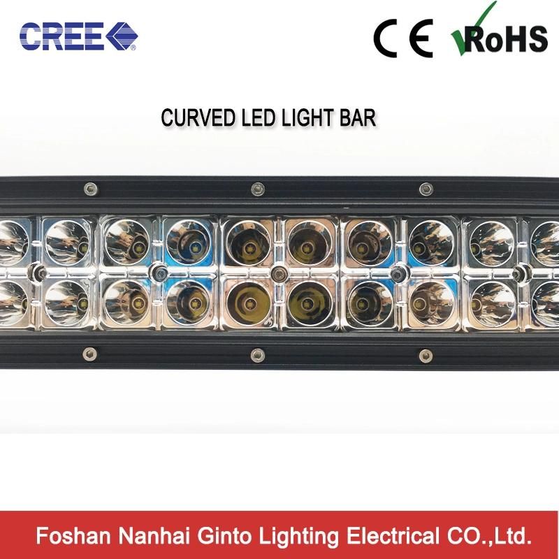 120W 180W 240W 288W 300W Curved CREE LED Light Bar for Car Turck