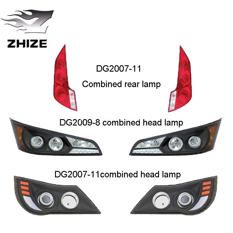High Quality Outline Size608X478X280 Combined Head Lamp of Donggang Dg2009-8