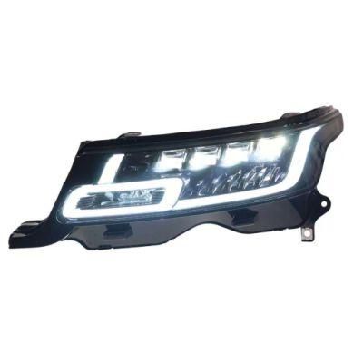 4 Eyes LED Headlight for Range Rover Sport L494 2013-2017 Upgarde to 2018-2021 Head Lamp Front Lamp Light Rh Lh