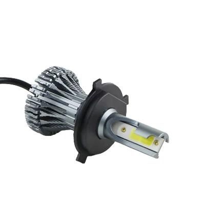 9005 COB 20W 2500lm H4 9005 H1 H7 9006 Hb4 Car LED Headlight 9003/Hb2/P43t Auto Light LED Headlight Bulbs