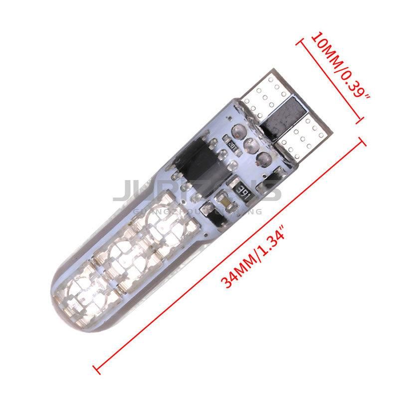 T10 5050 6SMD Remote Control Car LED T10 RGB Light Bulb T10 LED Bulbs