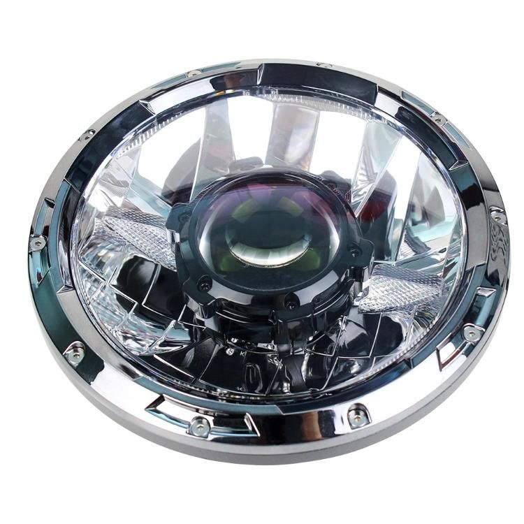 7 Inch Laser LED Headlight with Laser Core for Jeep Wrangler for Harley Motorcycle Offroad Drving Lights