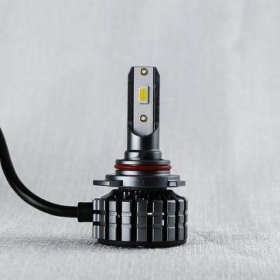 Double Colors V20 Car LED Headlights 9012 High Power Car Head Lamp 60W 6500lm Auto Parts LED Headlights 6000K 3000K
