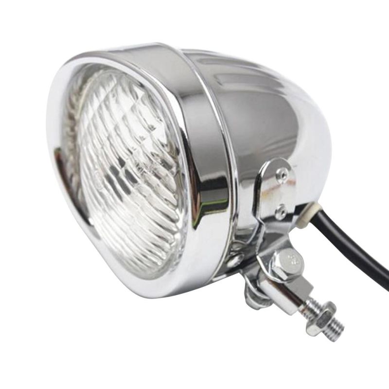 Motorcycle Headlight Lamp 4 Inch Clear Cover Headlamp Headlight