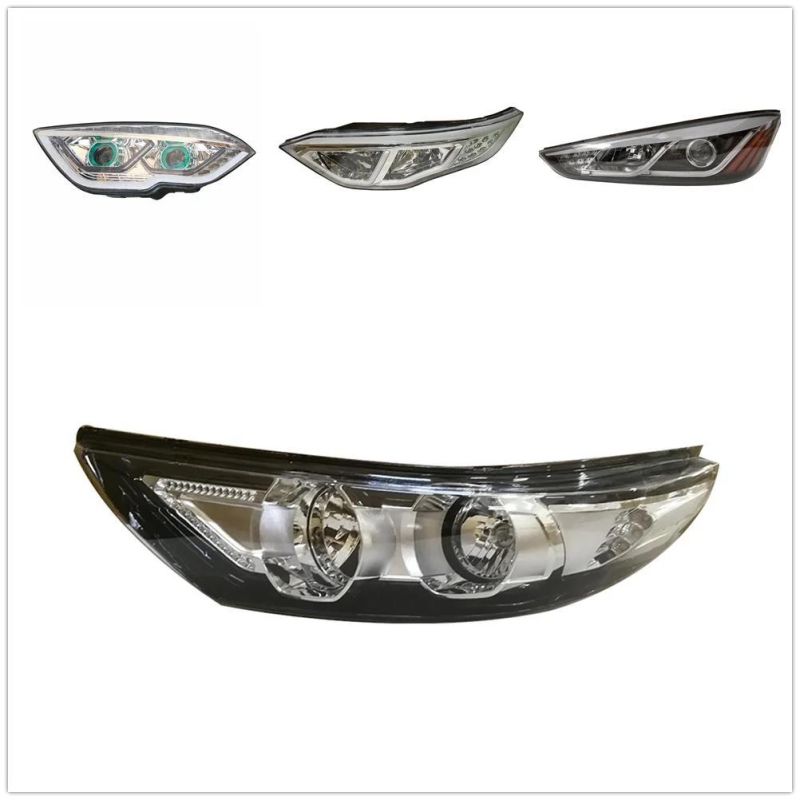 Auto Accessories Korea Bus Body Spare Parts Black Head Light for Universe Thaco Samco Hc-B-1082-2